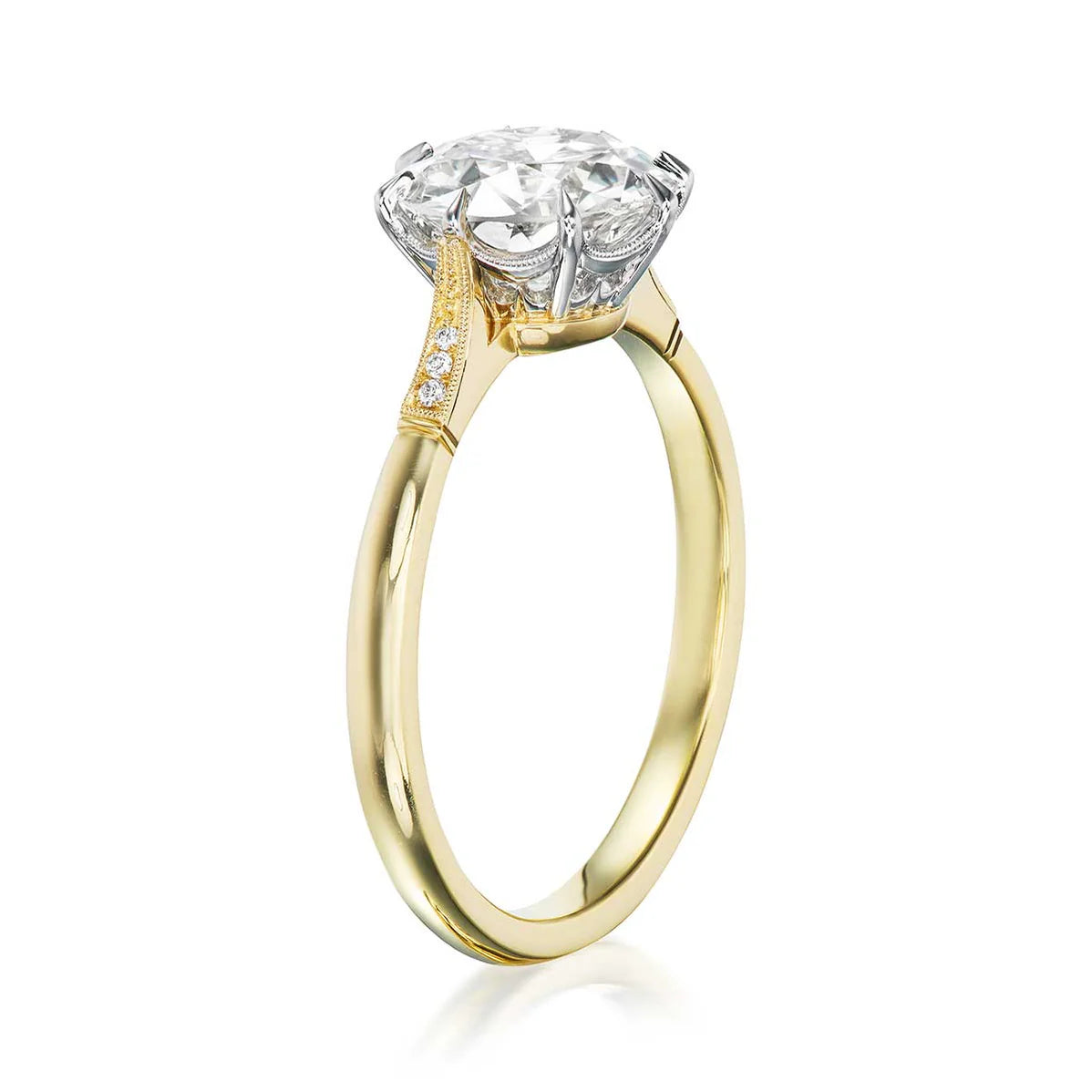 Margot 1.29ct Old European Diamond Engagement Ring